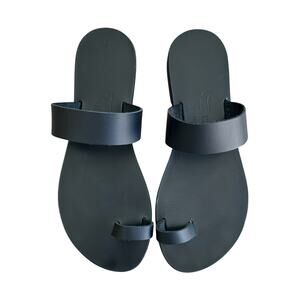 KIONAS Greek Leather RHEA Women’s Sandal Black Size 9